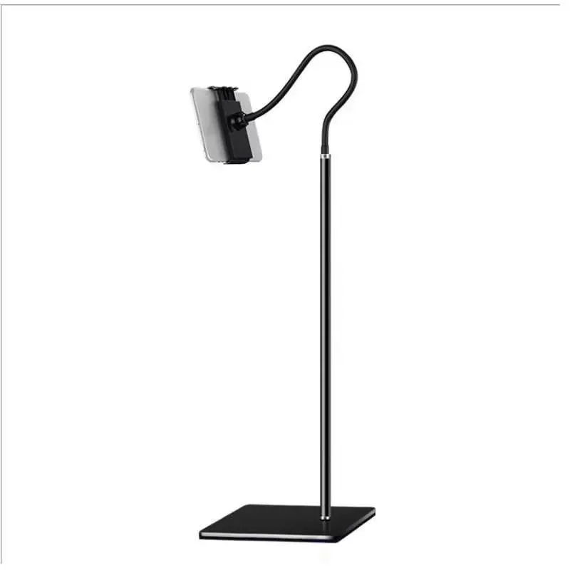 Металлическая подставка для мобильного телефона и планшета, универсальная подставка для прямой трансляции, напольная подставка, регулируемый держатель для кровати