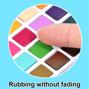 Coffrets cadeaux FOSKA, ensemble de 12/36 couleurs d'aquarelles solides pour les professionnels, les étudiants, les débutants, le dessin en plein air avec palette intégrée - Product Image 4