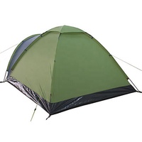 Tente de camping familiale imperméable trois saisons, 3 personnes, double couche, une chambre, un salon, pliable, grande tente d'extérieur