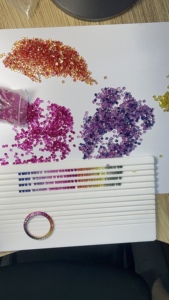 Đa Màu sắc đá quý tổng hợp <span class=keywords><strong>Corundum</strong></span> cho quần Vợt vòng đeo tay làm SQ công chúa 2mm 3mm đá cho Bông tai hạt Bán buôn rất nhiều - Product Image 4