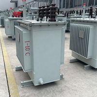 Transformateur immergé dans l'huile triphasé MingZheng S22 MV&HV 20kv/0.4kv à enroulement en aluminium, transformateur de puissance industriel