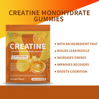 Bonbons gélifiés à la créatine monohydrate FJSquare, complément énergétique pour hommes adultes - Performance sportive et croissance musculaire