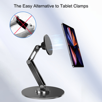Support de tablette de bureau DPH-04, magnétique 360° °   Support rotatif réglable