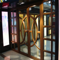 Porte en bois intérieure et extérieure de qualité garantie, ignifuge, certifiée ISO9001, pour appartement, cuisine commerciale