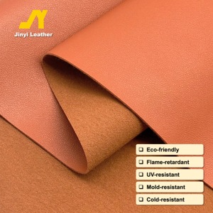 Nhà Máy Giá 1.2Mm Da Tổng Hợp Thân Thiện Với Môi Chống Cháy UV Bảo Vệ Bàn Chải Ủng Hộ Cho Đồ Nội Thất Xe Ghế Túi - Product Image 1
