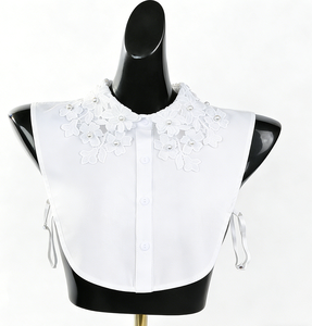 Colletto Staccabile per <span class=keywords><strong>Camicia</strong></span>, Accessorio Moda Uomo, Colletto Finto in Pietra Naturale, Colletto Pastorale per Uomo - Product Image 1