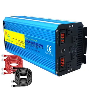 4000 W 8000 W DC 12 V AC 110 V Solarsystem für Zuhause Inverter reiner sinus-Wellen-Wechselrichter