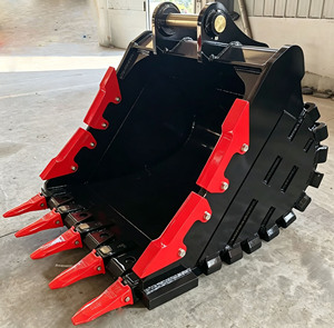 Rb Rb1200 Godet compact pour excavatrice de tunnel, pour roche, OEM Q460, pour l'exploitation minière souterraine de roche dure, certifié CE ISO, garantie 1 an, prix bas, vente en gros - Product Image 2