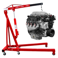Grue de chantier mobile manuelle pliable hydraulique de 2 tonnes, prix d'usine