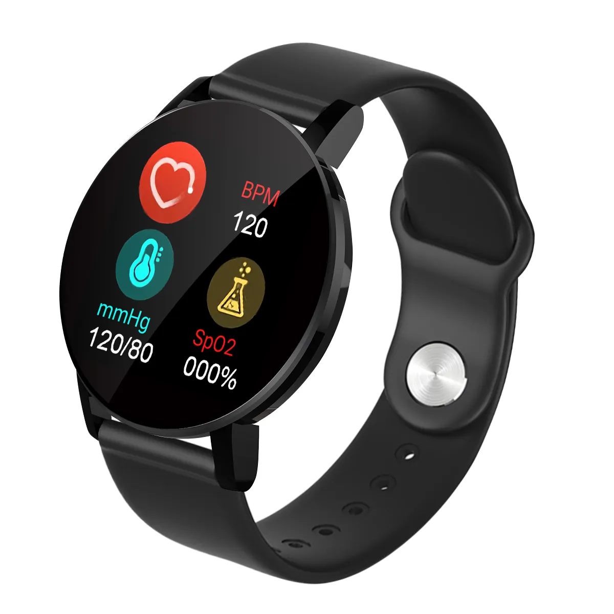 IP67 Waterproof Smart Watch i6 200 mAh Weather Forecast Heart Rate Monitor Wearable Devices Fitness Tracker for Multi Sports