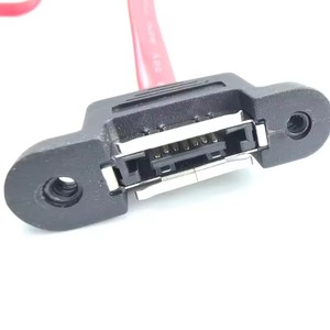 Cable de datos SATA interno a <span class=keywords><strong>eSATA</strong></span> para PC, cable con tornillo para montaje en panel para disco duro externo, 40 cm - Product Image 5