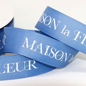 Tailles personnalisées marque blanc Logo mélange 196 couleurs ruban imprimé ruban satin gros-grain pour cadeau <span class=keywords><strong>fleur</strong></span> boîte emballage - Product Image 5