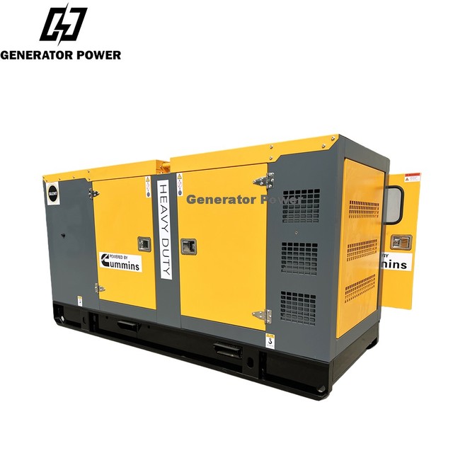 Stamford Super Silent Diesel Generators 20Kw 20KVA 25Kva 30Kva 40Kva 50Kva 75Kva Open Frame with Remote Start 1800Rpm Engine