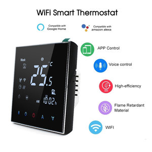 Va नकारात्मक स्क्रीन रूम हीटिंग थर्मोस्टैट मॉडबस/विफी तापमान नियंत्रक कारखाना मोड - Product Image 5