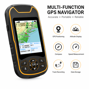 Navigateur GPS portable robuste et étanche avec écran tactile couleur, cartes incluant des itinéraires routables - Product Image 2