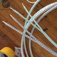 Câble de haut-parleur Hi-Fi plaqué argent YIVO XSSH - Interconnexion audio haute fidélité pour haut-parleur principal et amplificateur