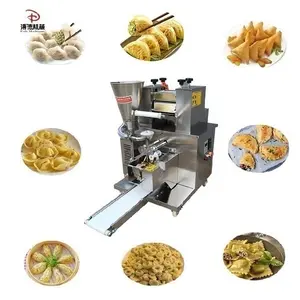 Máquina de modelagem automática automática de 4500 peças, fabricante manual de samosa para casa, freidora para empanadas