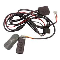 12V 24V 260W LED-Zusatzleuchte mit Kabelloser Fernbedienung und Kabelbaum-Modul, Stroboskop für Autos und LKWs