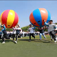 Jeu interactif gonflable, équipement de divertissement mobile portable pour l'intérieur et l'extérieur, jeux de course de vitesse pour le team building, défis
