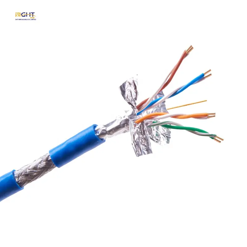 공장 생산 UTP Cat5 Cat5e Cat6 Cat7 Cat8 Rj45 네트워크 패치 코드 랜 이더넷 연장 점퍼 케이블