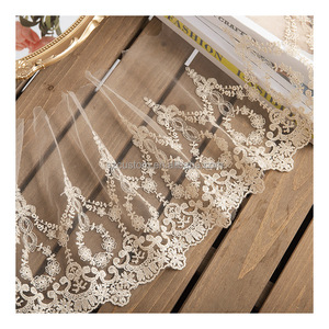 Giá Rẻ Biên Giới Thiết Kế 22Cm Nhà Cung Cấp Vàng Ấn Độ Thêu Ren <span class=keywords><strong>Trim</strong></span> Cho Lolita - Product Image 3