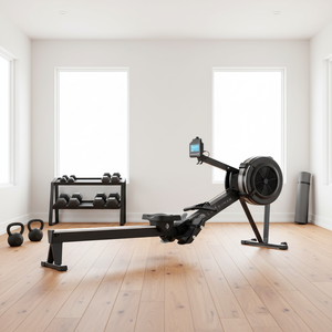 <span class=keywords><strong>Rameur</strong></span> d'intérieur à résistance magnétique en acier haute performance et durable, 10 niveaux de résistance réglables, batterie au lithium, 150 kg - Product Image 3