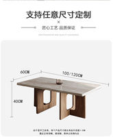Table basse en bois MDF de style nordique, moderne et luxueuse, adaptée aux maisons, aux restaurants d'hôtels, aux cafés et aux salons