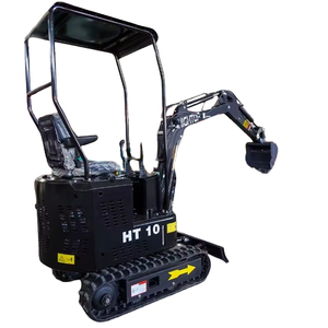 Miniexcavadora de Orugas para el Hogar Lista para Enviar, 1 Tonelada HT10 con Motor y Motor de Calidad, Uso Confiable, Precio Económico - Product Image 1