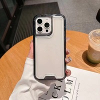 Coque de téléphone antichoc de luxe 3-en-1 en TPU pour iPhone 18 17 16 15 14 13 12 Pro Max – Protection intégrale robuste pour mobile