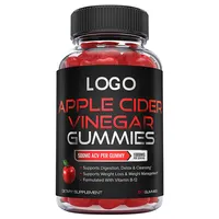 공장 제조 업체 사용자 정의 거미 비타민 gummies 체중 감소 사과 사이다 식초 gummies