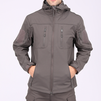 Regenjas Waterdichte Softshell Tactical Mannen Jack Nieuwe Warme Hoodie Outdoor Kleding