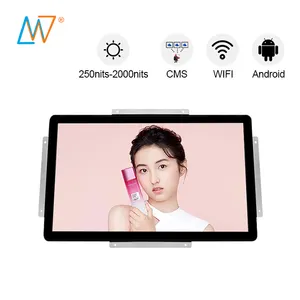 Full Hd 1080p 21 21.5 Inch Android Wifi Lcd Advertising Digital Signage Display Open Frame