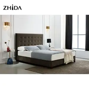 villa bed Hot Selling Modern Soft Comfortable Bedroom Bed In Home Hotel Reasonable Price Bed