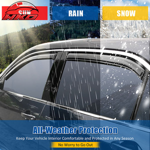 Deflectores de Ventana para Chevrolet Equinox 10-17, Visores de Ventana, Protectores de Lluvia, Tipo In-Channel - Product Image 6