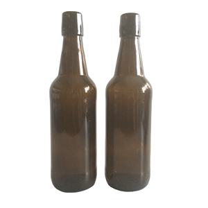 500ml Crown Cap Botellas <span class=keywords><strong>de</strong></span> color marrón ámbar para Kombucha, cerveza, kéfir <span class=keywords><strong>de</strong></span> agua y refrescos caseros - Product Image 1