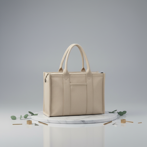 Borsa tote in tela sicura con cerniera per protezione antifurto e conservazione sicura - Product Image 2