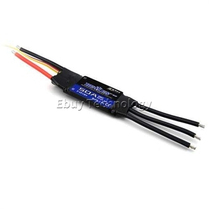 Nuevo controlador de velocidad sin escobillas ZTW Beatle G2 Series 32-bit ESC 50A <span class=keywords><strong>2</strong></span>-4S SBEC 6V 4A para avión RC - Product Image 2