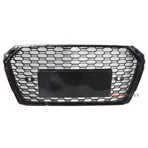 กระจังหน้ารถยนต์ RS4 ลายรังผึ้งสีดำ สำหรับ Audi <span class=keywords><strong>A4</strong></span> รุ่นปี 2016 2017 <span class=keywords><strong>2018</strong></span> - Product Image 1