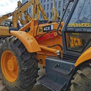 Retroexcavadora usada JCB 4CX 2015 modelo 75KW motor diésel caja de cambios y bomba para tiendas de materiales de construcción en Shanghai - Product Image 2