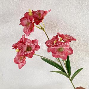 <b>Artificial</b> Flowers Fairy Orchids Silk <b>Bouquet</b> High Simulation Wedding Decor Outdoor Photography Props Home Decoration - Product Image 1