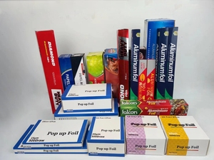 OEM Food Grade Tin <b>Foil</b> Price Aluminum <b>Foil</b> Paper/Food Packaging <b>Foil</b> Wrapping Paper - Product Image 4