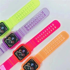 Correas transparentes de Tpu para <span class=keywords><strong>Apple</strong></span> <span class=keywords><strong>Watch</strong></span>, 42mm, 44mm, 38mm y 40mm - Product Image 3