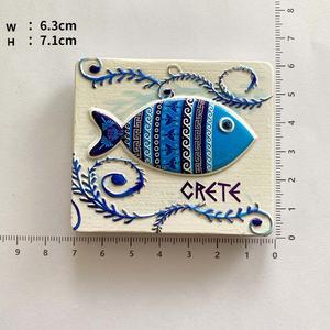 Nouveaux aimants de réfrigérateur en résine magnétique 3D œil maléfique créatif - Design moderne poli durable Décoration d'intérieur exquise et souvenir touristique - Product Image 2