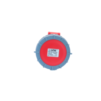 Prise d'extension électrique industrielle HFE IP67 125A 380V 3P+E en plastique, connecteur mâle