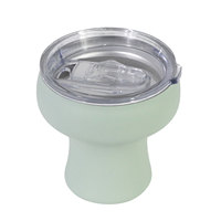 Gobelet à cocktail Saltini 16 oz, gobelet à margarita isotherme avec couvercle - Garde les boissons froides pendant 10 heures - Verres à cocktail