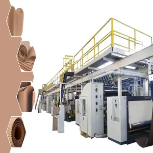 Automatic High Speed CE & 9001 3/5/7 Ply Corrugated Cardboard Production Line