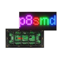 Étanche led mur vidéo led rvb panneaux hub75 a mené le module d'affichage led 8mm pixel module 320*160mm rvb led panneau vidéo
