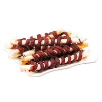 Oreille de lapin sec avec poulet, aliments pour chiens, chiots adultes