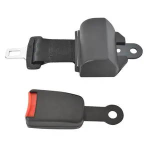 retractable 2 point safety seat belt