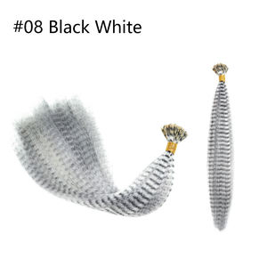 ปลาเทราท์ปลากะพงปลาน้ำเค็มแมลงวันม้าลายขนสังเคราะห์หางกริซลี่ไฟเบอร์สำหรับตกปลา - Product Image 5